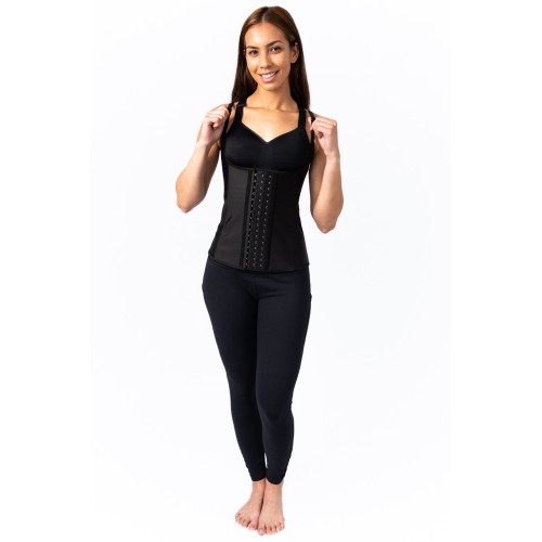 LaFaja – Colombiaanse Latex Waist Trainer Vest / 3-hooks