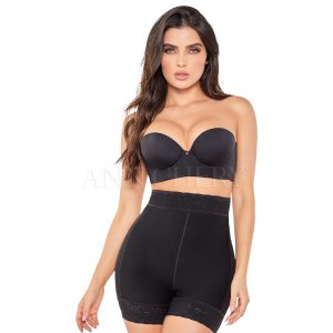 ann chery ? hoge taille short model 5155 kleur zwart