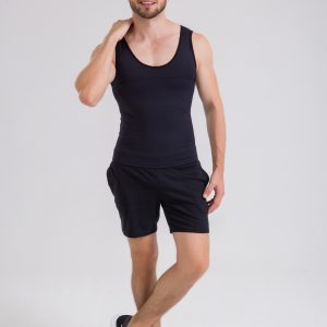 esbelt 5770 afslank onderhemd zwart
